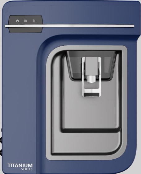 Drople RO purifier — Admiral Blue finish